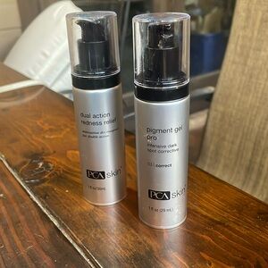 PCA pro pigment gel and dual action anti redness